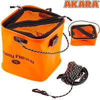 Сумка-кан Akara Easy Fishing 7 складная 7 л 20х20х21 см