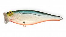 Воблер Поппер Strike Pro Sea Monster 160, цвет: A05T Blue Silver Rainbow, (SH-002#A05T)