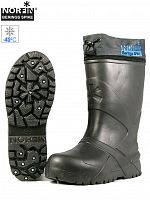 Сапоги зим. Norfin BERINGS SPIKE с манж. и шипами антрац. -45С EVA р.36-37