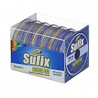 Леска плетеная SUFIX Matrix Pro x6 разноцвет. 100 м 0.18 мм 13,5 кг