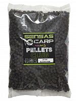 Пеллетс Sensas Club BLACK FISH 8мм 1кг