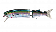 Воблер Составной Strike Pro Glider 120, цвет: 692-713-RP Pacific Sardine, (EG-157B-SP#692-713-RP)