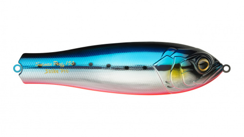 Блесна колеблющаяся Strike Pro Salmon Profy 150, цвет: A234-SBO-LU Blue Back Silver OB Fluo, (PST-03