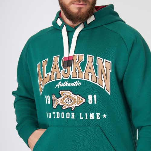 Толстовка Alaskan Promo Hoodie зеленый XXL фото 3