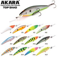 Воблер Akara Top Shad 105F 18 гр. (5/8 oz 4,1 in) A60