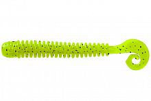 Мягк.приманки LureMax CHEEKY WORM 3,5''/8,75см, LSCW35-002 Lime pepper (10 шт.)