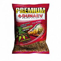 Прикормка "DUNAEV-PREMIUM" 1кг Карп-Сазан Конопля Красная