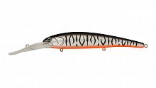 Воблер Минноу Strike Pro Hooligan Deep Diver 120, цвет: A243ES Grey Shadow Mat Tiger, (EG-220L#A243-SAM-S)