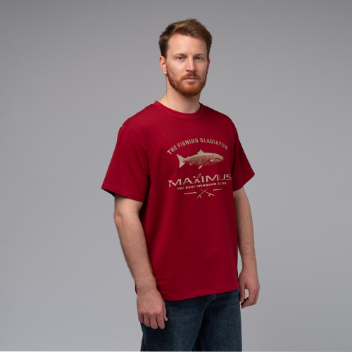 Футболка Maximus красная    S ( MCTSRS)