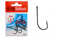 Крючки Saikyo KH-11014 Bait Holder BN  № 2 (10шт)