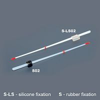 Кивок лавсановый на силиконе NOD S-LS02 (120 мм, жёсткость 0,35)