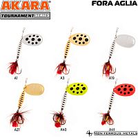 Блесна вращ. Akara Tournament Series Fora Aglia 3 8,3 гр. A21