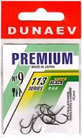 Крючок Dunaev Premium 113 # 9 (упак. 10 шт)