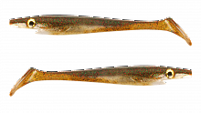 Силиконовая приманка Strike Pro Pig Shad Jr, цвет: Baby Brown, (уп./2шт.), (SP-172C#108)