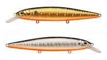 Воблер Минноу Strike Pro Bold 130SP, цвет: 613-SBO/A70-SBO Double Silver/Smoked, (EG-191-SP#613-SBO/A70-SBO)