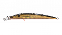 Воблер Минноу Strike Pro Top Water Minnow 110, цвет: 613-713 Black Back Smoked OB, (JL-166F#613-713)