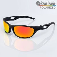 Очки поляриз.Tagrider N21-45 Gold Red Mirror