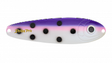 Блесна колеблющаяся Strike Pro BUSTER SPOON 140, цвет: C457F/CP Purple Milk UV, (ST-017#C457F/CP)