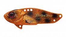 Блесна-Цикада Strike Pro Cyber Vibe 55, цвет: Hot Orange Bandit, (JG-005D#C662F)