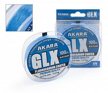 Леска Akara GLX Premium Blue 100 м 0,14 голубая