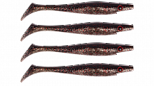 Силиконовая приманка Strike Pro Pig Shad Nano, цвет: Vimpire, (уп./4шт.), (SP-172D#119)