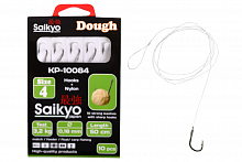 Крючки Saikyo KP-10084 Dough BN  №4 (10шт) c повод.