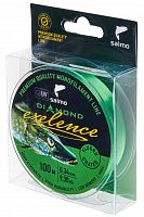 Леска моно. Salmo Diamond EXELENCE FLUORO COATED Green 100/034