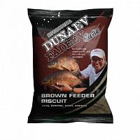 Прикормка "DUNAEV-FADEEV" 1кг Feeder Brown Biscuit