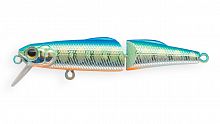 Воблер Составной Strike Pro Magnum Loach 70, цвет: A150-713 UV Blue Silver OB, (JS-393#A150-713)