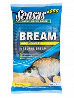 Прикормка Sensas 3000 NATURAL BREAM 1кг