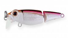 Воблер Составной Strike Pro Pygmy Jointed 40, цвет: A53-EP Silver Smelt UV, (EG-073J#A53-EP)