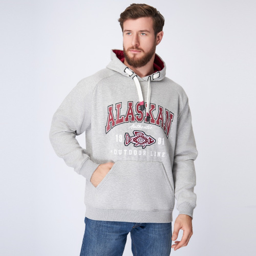 Толстовка Alaskan Promo Hoodie серый   M