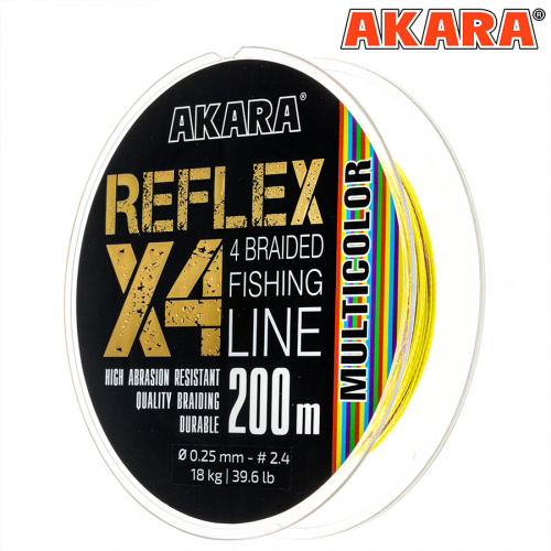 Шнур Akara Reflex Multicolor 200 м 0,20 фото 5