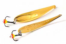 Блесна вертикальная ECOPRO Dancer, 60мм, 8гр,  G, Тройник