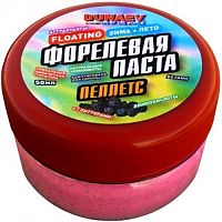 Паста Dunaev 50мл Форель Пеллетс Красная