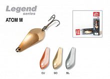 Блесна колеб. Akara Legend Atom M 60 мм 13 гр. Sil