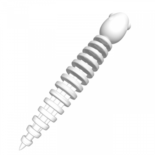 SAN-WORM SNACK 65S, СЫР, белая