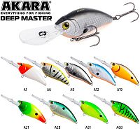 Воблер Akara Deep Master 60F 12 гр. (3/7 oz 3,5 in) A68