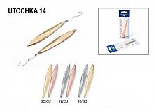 Блесна зим. Spider Utochka 8,5 гр. 60 мм Go/Cu один крючок на цепочке