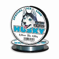 Леска зимняя Husky 30м 0,08мм-0,88кг