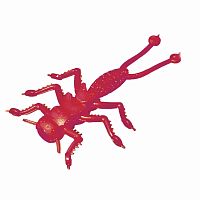 Резина Microkiller веснянка 35мм, кровавый (мотыль), 8шт в уп.