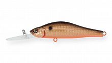 Воблер Минноу Strike Pro Archback Deep 60SP, цвет: 613-713 Black Back Smoked OB, (EG-125DL-SP#613-71