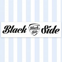 Наклейка Black Side бел/пл 630х170мм