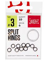 Кольца заводные LJ Pro Series SPLIT RINGS 06.8мм/06кг 10шт.