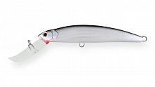 Воблер Минноу Strike Pro Musky Monster Deep 200CL, цвет: A010-EP Black Back Silver, (MG-007CL#A010-E