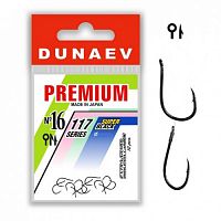 Крючок Dunaev Premium 117 #16 (упак. 10 шт)