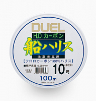 Флюорокарбон Duel H.D,Carbon Fune Leader Fluorocarbon 100% 100м #8,0 (0,47мм) 13,0kg