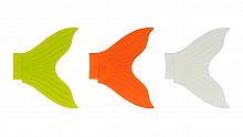 Набор сменных хвостов для воблера Strike Pro X Buster, цвет: Chartreuse, Orange, Glow (3 шт.)
