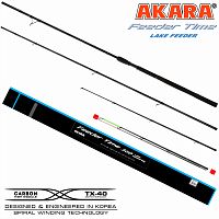 Уд. шт. уг. фид. 3 колена Akara Feeder Time Lake Feeder TX-40 (40-60-80) 3,9м