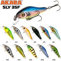 Воблер Akara Sly 35F 2,0 гр. (1/14 oz 1,4 in) A182